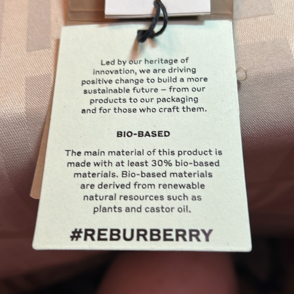 Burberry Check Stylish Tan and Red Women's Wallet - Picture 8 of 8